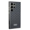 Audi IML Stitching Pattern MagSafe Case S24 Ultra S928 czarny/black hardcase AU-IMLMS24U-Q5/D3-BK